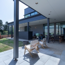 リゾート気分で宿泊ができるモデルハウス Resotia